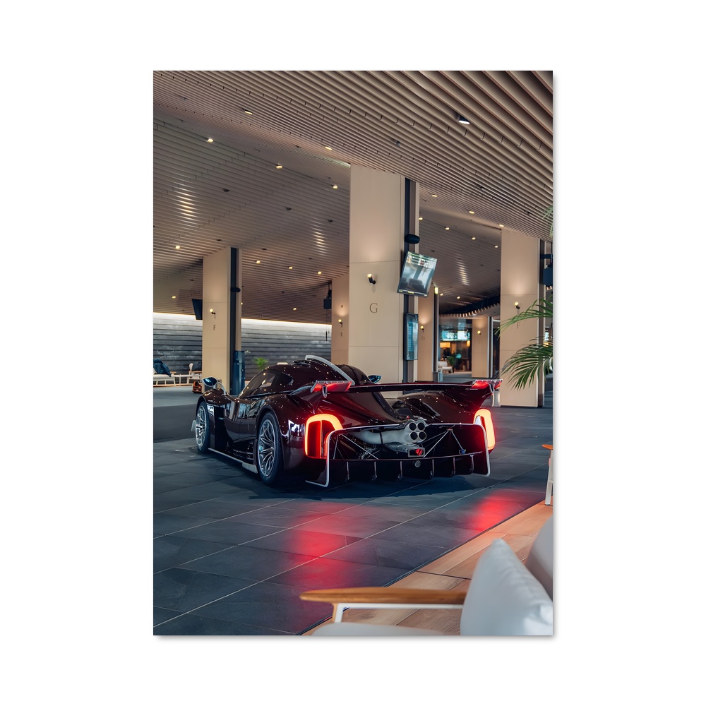Poster Huayra Allure – affiche Pagani